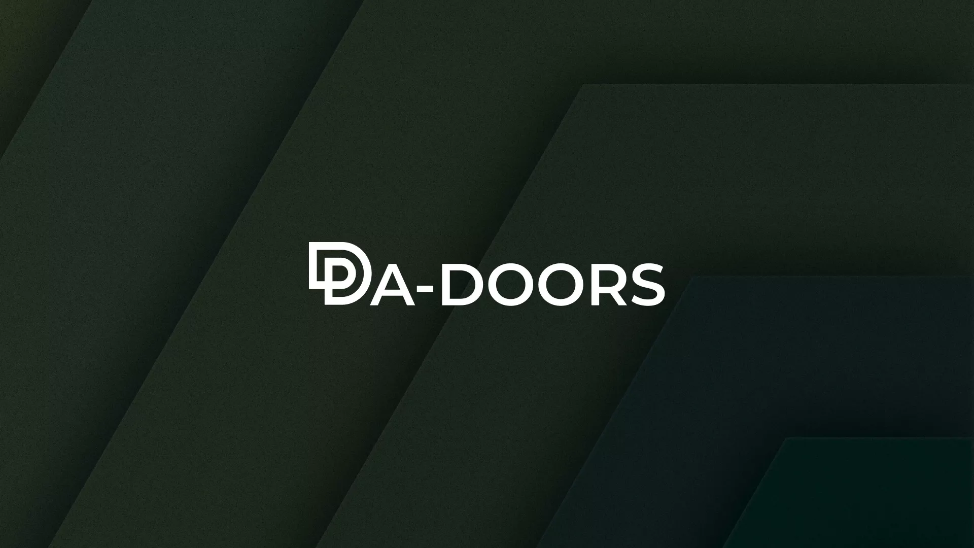 Создание логотипа компании «DA-DOORS» в Теберде